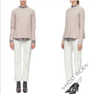 ✨HPx2!✨NWT Rebecca Taylor Pink Cashmere Sweater